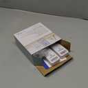 Indoor Outdoor Thermometer Wireless, 4.5 Inch Display Digital Hygrometer Thermometer Temperature Humidity Monitor with 330ft Range Sensor and Adjustable Backlight (White)