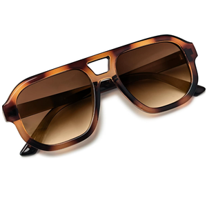 livho Trendy Polarized Square Aviator Sunglasses Women Men Square Eyewear Frame, Retro Sun Glasses for Women Men 2025 Shades