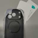 ESR for iPhone 17 Pro Case, 7X Military-Grade Drop Protection, Shock-Absorbing Rugged Cover with Camera Control Button, MagSafe Accessories Compatible, Cyber Series, Black