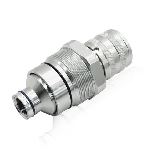 Yunnergo Hydraulic Female Flat Face Quick Coupler 7246802 AT406475 7249643 47396761 V1311-77150