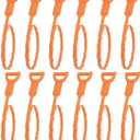Amazon Basics Flexible Drain Clog Remover Snake Tool, Effective for Hair and Debris Cleaning, 19.6-Inch, 12 Pack