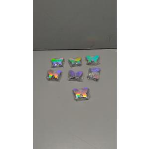70 Pieces Window Clings for Birds - Anti-Collision Window Decals - Prismatic Non Adhesive Vinyl Rainbow Glass Stickers to Save Birds from Glass Strikes, JD-HUDIE-57