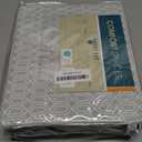 Comfort Spaces 100% Cotton Sheet Set Breathable, Lightweight, Soft with 14" Elastic Pocket Fits up to 16" Mattress, All Season Cozy Bedding, Matching Pillow Case, Full Diamond Taupe 4 Piece