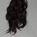 Ms Taj 11 Inch Short Wavy Hair Topper for Women with Thinning Hair, Natural Synthetic Lightweight & Breathable Hairpiece for Women with 6.5"x6.5" Base, Instantly Adds Volume and CoverageDark Brown