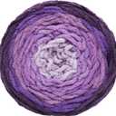 Bernat Blanket Yarn, Eggplant Ombre