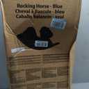 Little Tikes Rocking Horse Blue, 33.00 L x 10.00 W x 17.50 H Inches