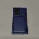 Vizvera for Samsung Galaxy S24 Ultra Case Wallet,RFID Cards Holder & Camera Cover & Kickstand for Women Men, Full Body Rugged Shockproof Silicone Case for S24 Ultra 6.8" 2024 Only(Blue)