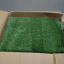 Garland Rug Artificial Grass 3 Ft. X 5 Ft. Large Indoor/Outdoor Area Rug Green -Lush Green, Durable, and Low-Maintenance for Patios, Lawns, and More