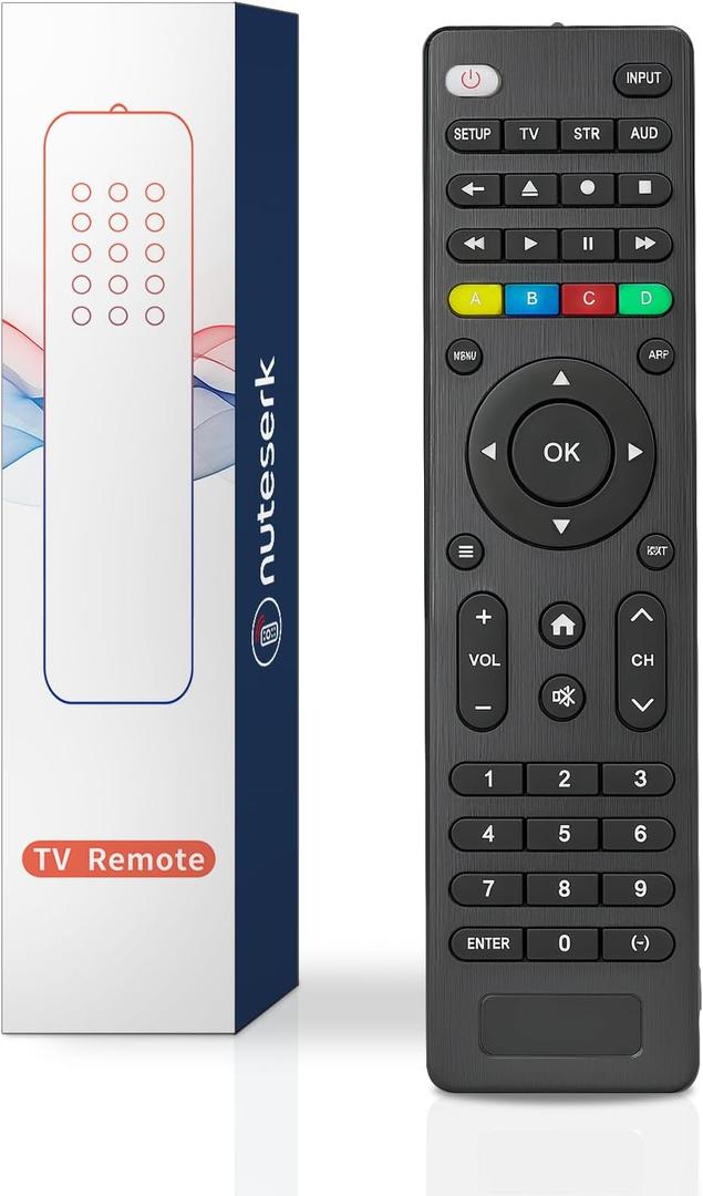 Universal TV Remote Control Compatible with Samsung, LG, Sony, Vizio, Hisense, TCL, Philips, RCA, Sharp, Onn, Westinghouse, Element, Sanyo, Emerson, and More Brands