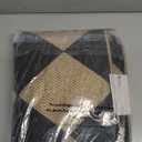 Lahome Checkered Easy Jute 3x5 Outdoor Patio Rug, Washable Rugs for Entryway Diamond Indoor Outdoor Living Room Carpet, Farmhouse Neutral Non Slip Black Door Carpet for Backyard Bedroom (Black/Checkerboard -2)