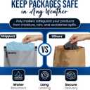 Shippozz 10x13 Poly Mailers 500 Pack, Durable Waterproof Polymailers for Shipping Clothes, Self Seal Mailing Bags for Small Business Packaging Supplies, Mailing Envelopes for Books, and Accessories