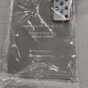 27 Electric Fireplace Mantel Freestanding Electric Fireplace, Remote Control, Adjustable Led Flame, 750W/1500w White (Cream)