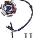 PRO BAT 6 Coil Pole Magneto Flywheel Stator 50cc 110cc 125cc 150cc Pit PRO Trail Dirt Bike Thumpstar Quad ATV Go Kart Dune Buggy
