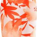 PRETTYGARDEN Summer Wedding Guest Dresses for Women 2026 Spaghetti Strap Mesh Bodycon Beach Vacation Floral Maxi Long Dresses (Medium, Floral Light Orange)