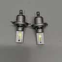 // Bulbs, 1:1 Size Non-Polarity Plug and Play, 6500K Cool White No Adapter Needed Off Road Fog Lights, Pack of 2