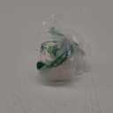 Oirlv Elegant White Ring Box Leather Engagement Ring Box Jewelry Gift Box for Wedding Proposal Velvet Interior Ring Case