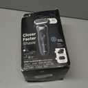 Braun Electric Shaver for Men, Series 7 7185cc, Waterproof, Wet & Dry Shave, Shaving Kit with SmartCare Center and Beard Trimmer, 3 Shave Modes, 60 Minute Battery Runtime, 10 Piece Set (Grey)