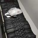 Massage Mat, Detachable Neck Massager, Full Body Vibration Heating, Massage Pad with 10 Vibrating Motors and 9 Speed Settings for Home Office Use, Gift for Men Women Parents Christmas,Black