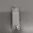 BESTTEN 10 Pack 3-Way Decorator Light Switch, 15A 120/277V, Single Pole or Three Way, Rocker Paddle Wall Switch, On/Off Rocker Interrupter, UL Listed, White