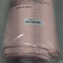 SunStyle Home Pink Quilt Queen Size, Lightweight Comforter Bedspread Full Queen Quilt Bedding Set, Soft Reversible Coverlet for All Season 3pcs Leaf Embroidered Durable Quilted Stitching Bed Set Blush