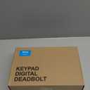 Veise Keyless Entry Door Lock with 2 Lever Handles - Electronic Keypad Deadbolt, Easy Installation Digital Smart Front Door Lock Set, Oil Rubbed Bronze