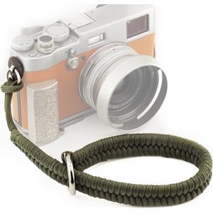 Qiang Ni Camera Wrist Strap - Paracord Quick Release Camera Hand Strap Wrist Lanyard for DSLR or Mirrorless Camera - Green