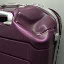 Samsonite Freeform 2-Piece Luggage Set - Carry-On & Large Checked Luggage with Dual Spinner Wheels - Durable Polypropylene Hardshell - TSA Lock, Airline-Approved - Expandable - Amethyst Purple