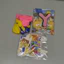 199Pcs Yellow Birthday Decorations Tableware Yellow Cartoon Under-the-Sea Party Supplies Include Banner Balloons Plates Napkins Cups tablecloth Cupcake Toppers and Cake Topper for Party Decor Sever 24