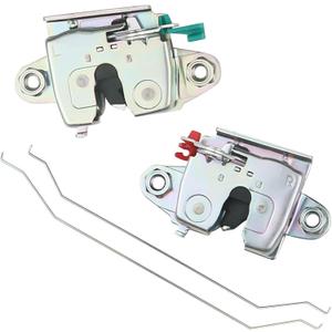 Osompar 1Pair Tailgate Latch Lock with Control Link Compatible with Toyota Tundra 2007-2021 Replaces 65780-0C041 65790-0C041 65655-0C011 65656-0C011 Left Right Side