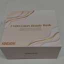 Red Light Photon Facial Mask, Wireless Rechargeable & Ergonomic Design with NIR, Gold