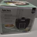 Aroma Professional Touch Glass Lid, Food Steamer, Slow Cooker, Multicooker with 11 Preset Functions, Steam Tray, Measuring Cup, Rice Spatula, 20 Cooked