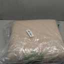 palassio Dark Beige Cotton Quilt Twin Size Bedding Sets with Pillow Sham, Lightweight Soft Bedspread Coverlet, Quilted Comforter Bed Cover for All Season, 2 Pieces, 68x86 inches