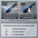 2026 New Fuel Sync Gas Saver Device, Plug in Automotive Save More Instantly, Saver for Gasoline Lubricants Water Diesel, for Car & Truck Drive Farther (2Pcs)