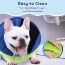 Soft Dog Cone Collar After Surgery Alternative for Dogs to Stop Licking, Comfy Collars for Large/Medium/Small Pet/Cat, Comfortable Elizabethan Neuter Recovery E Cones of Shame Neck & Head Ecollars (S (Fit 6.6-11 lb Dog))