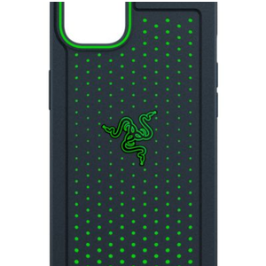 Razer Arctech for iPhone 13 Case: Extra Ventilation Channels - Thermplastic Elastomer Reinforced Corners - Tactile Side Buttons - Compatible with Wireless Chargers and 5G Black