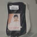 MAGQOO Black Wig for Women Black Bob Wig Short Black Wig Straight Black Wigs Middle Part Synthetic Heat Resistant Cosplay Costume Party Wigs (12 Inches)