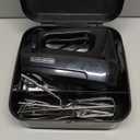 6-Speed Easy Storage Hand Mixer with 5 Attachments & Storage Case, Black (Basic)