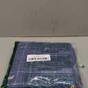 Homaxy 100% Cotton Terry Kitchen Towels(Navy Blue, 20 x 28 inches), Checkered Designed, Soft and Super Absorbent Dish Towels, Large 4 Pack