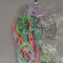 Mr. Pen- Space Saving Hangers for Clothes, 8 pcs, Playful Pop Colors, Plastic Multi Clothes Hangers Space Saving, 5 Slots, 360 Rotating Hooks