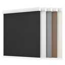 LazBlinds Cordless Roller Shades, Free-Stop Blackout Roller Blinds with Cassette Valance, Thermal Insulated UV Protection Waterproof, Roll Up Blinds for Windows, 20"' W x 72'' H, Beige