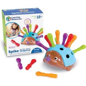 Learning Resources Spike The Fine Motor Hedgehog, Sensory Toys, Montessori, Ages 18 Months +