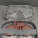 Momcozy Wearable Breast Pump, Hands Free Upgraded Mobile Flow | M9, App Discreet Control with Personalized Multi-Modes & 15 Levels, Wearable Breast Pump 24mm, 2 Pack Cozy Red