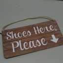 Wood Decor Sign Shoes Here Please Arrow Wood Door Sign Retro Wooden Public Decorative Hanging Sign For Home Door Fence Vintage Wall Plaques Decoration 12X6In