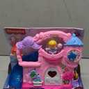 Fisher-Price Little People Toddler Toy Disney Princess Play & Go Castle Portable Playset for Pretend Play Kids Ages 18+ Months