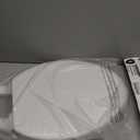 KOHLER 20454-0 Ridgewood Elongated Soft Close Toilet Seat, Quiet Close, Wood Toilet Seat, Home Essentials, White