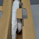 SENSARTE Nonstick Crepe Pan with Spreader, 12-Inch Natural Ceramic Coating Dosa Pan Pancake Flat Skillet Tawa Griddle with Stay-Cool Handle, Induction Compatible (White)