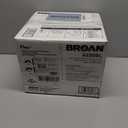 Broan-Nutone AE80BL InVent Series Single-Speed Fan with LED Light, Ceiling Room-Side Installation Bathroom Exhaust Fan, ENERGY STAR Certified, 0.7 Sones, , White , 80 CFM 0.7 Sones