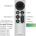 Replacement Remote Control for Apple TV Remote