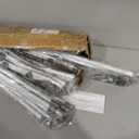 APEXCHASER Clothes Drying Rack, Foldable & Extendable Laundry Rack with Adjustable Size (14.57in-35.43inW), Space-Saving, Rust-Resistant Frame & Floor Protection for Indoor/Outdoor Use, White (Small)