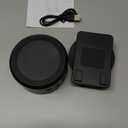 Gifts for Him Husband Men Dad Valentines Day - Bluetooth Speaker with Phone Stand, Anniversary Birthday Gift for Boyfriend Man Women Teen Boy - Ideal for Home/Kitchens/Outdoor/Desk (A2 - Black)